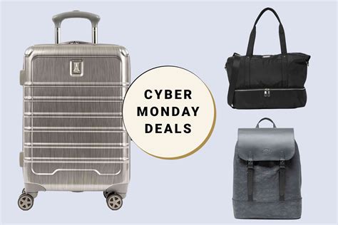 cyber monday luggage sale.